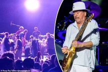 Đang biểu diễn, nghệ sĩ guitar huyền thoại Carlos Santana gục trên sân khấu