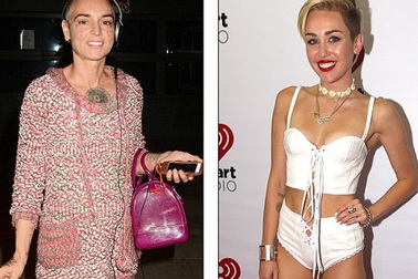 Sinead O'Connor yêu cầu “đàn em” Miley Cyrus xin lỗi 