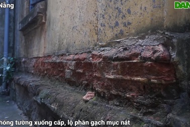 Ngôi trường 132 năm tuổi ở Đà Nẵng xuống cấp