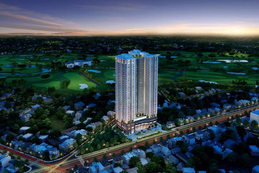 Coteccons và Unicons cất nóc dự án The Emerald Golf View, Bình Dương