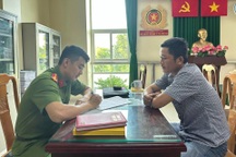 Phát hiện xe container chở 21 tấn khí cười đến Bình Dương tiêu thụ