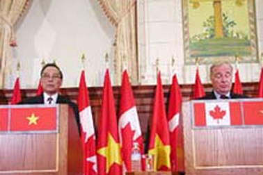 Tuyên bố chung Việt Nam - Canada 