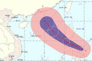 Tối nay, bão mới tiến vào biển Đông 