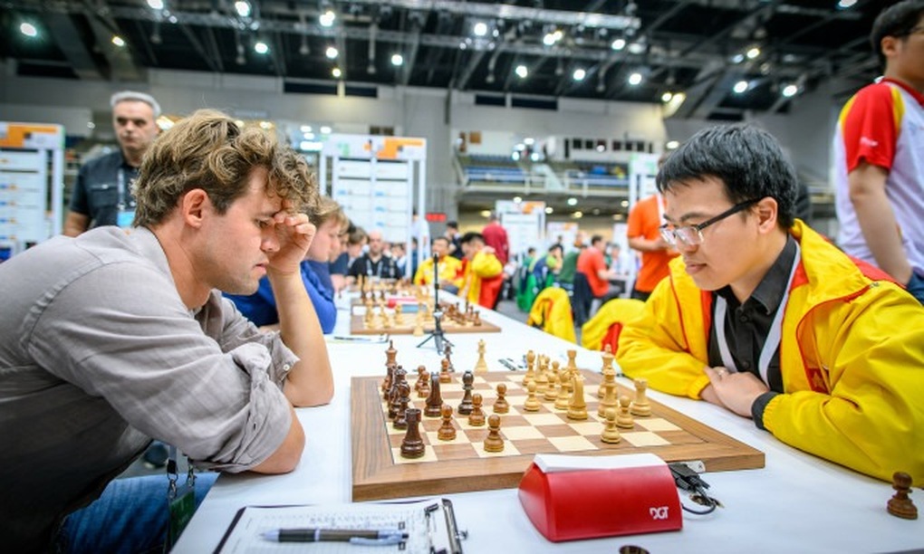 Quang Liêm thua Carlsen, cờ vua Việt Nam vẫn hòa Na Uy ở Olympiad - 1