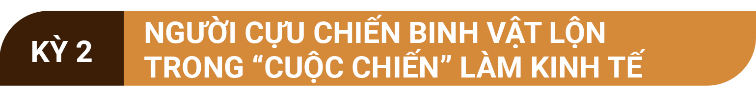 Người cựu chiến binh vật lộn trong cuộc chiến làm kinh tế - 1 Người cựu chiến binh vật lộn trong cuộc chiến làm kinh tế - 1