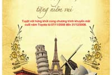 “Trao hứng khởi, tặng niềm vui” cùng Toyota Việt Nam