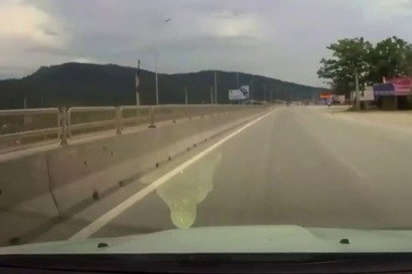 Ngang nhiên đi ngược chiều trên quốc lộ 1A tại Thanh Hóa