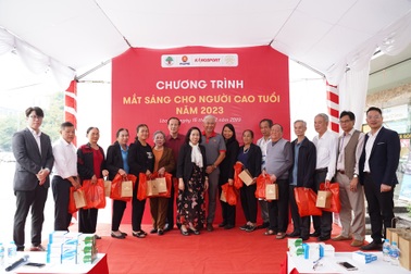 KingSport phối hợp thực hiện chương trình "Mắt sáng cho người cao tuổi năm 2023"