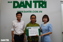 Người phụ nữ có con bị Down, chồng liệt giường được giúp hơn 110 triệu đồng