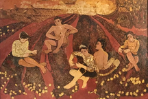 Triển lãm tranh chào xuân 2024 về tình yêu quê hương đất nước