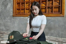 Thiếu nữ Vân Kiều xinh đẹp, gác lại nghề dược sỹ lên đường nhập ngũ