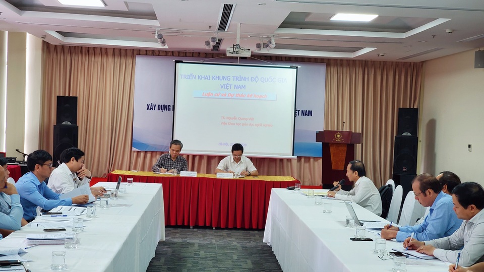 Xây dựng khung trình độ quốc gia còn chậm và nhiều vướng mắc - 1 Xây dựng khung trình độ quốc gia còn chậm và nhiều vướng mắc - 1
