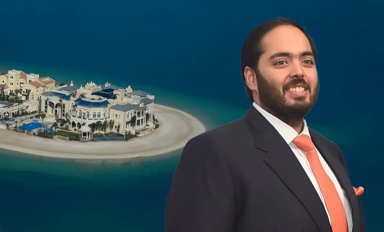 Theo Financial Express, tài sản giá trị nhất mà Anant đang sở hữu là biệt thự bên bờ biển trên đảo Palm Jumeirah ở Dubai (UAE) trị giá 80 triệu USD. Đây là ngôi nhà đắt nhất ở Dubai với 10 phòng ngủ, spa riêng và hồ bơi cả trong nhà lẫn ngoài trời với tầm nhìn ngoạn mục nhìn ra vịnh Ba Tư (Ảnh: Mashable India).