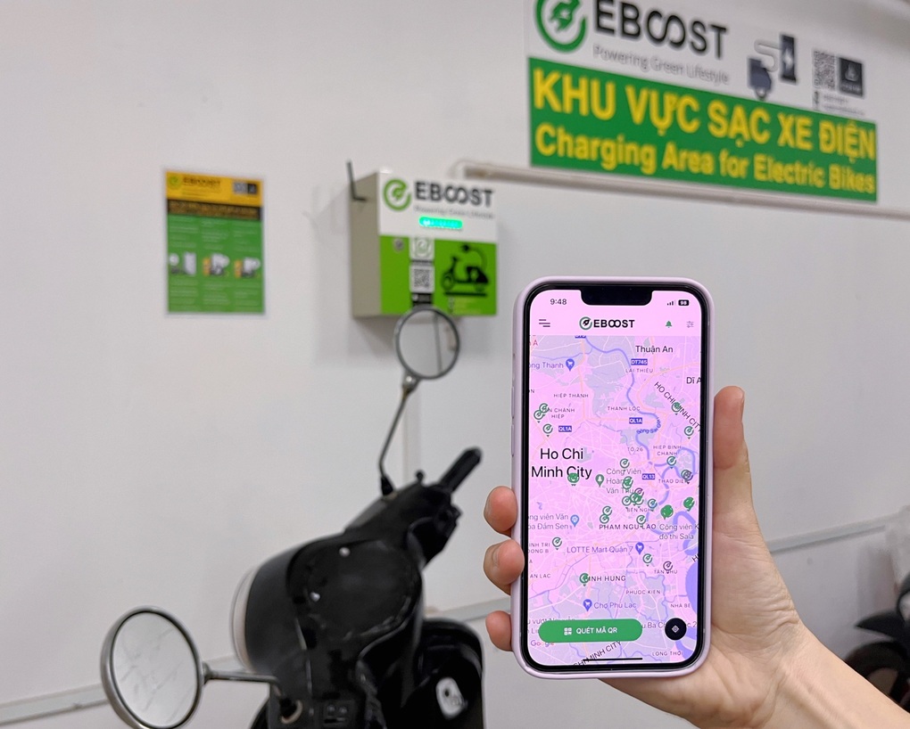 Trạm sạc EBOOST và khát vọng góp phần xanh hóa giao thông Việt Nam - 2 Trạm sạc EBOOST và khát vọng góp phần xanh hóa giao thông Việt Nam - 2