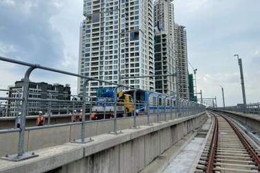 Metro số 1 Bến Thành - Suối Tiên chạy thử nghiệm nội bộ