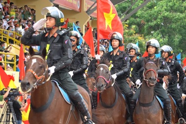 Diện mạo mới lạ của Đoàn cảnh sát cơ động kỵ binh