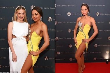 Choáng với váy hở bạo của nữ hầu tước có bố là tỷ phú dầu mỏ