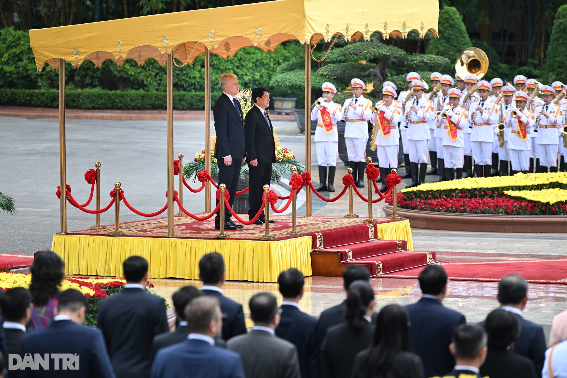 Chủ tịch nước Lương Cường chủ trì lễ đón Tổng thống Litva thăm Việt Nam - 4 Chủ tịch nước Lương Cường chủ trì lễ đón Tổng thống Litva thăm Việt Nam - 4