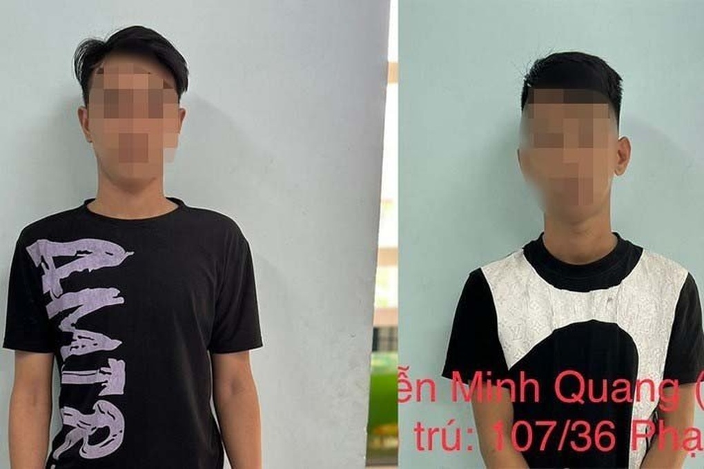 Tóm gọn nhóm cướp giật túi xách người phụ nữ ở TPHCM - 1 Tóm gọn nhóm cướp giật túi xách người phụ nữ ở TPHCM - 1