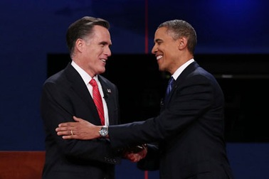 Obama-Romney lần đầu đấu khẩu trực tiếp 