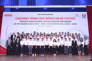 “Học bổng Dạy nghề Toyota” - chắp cánh ước mơ cho sinh viên nghèo
