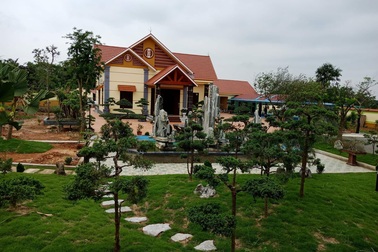 Vụ “biệt phủ” sai phép của cán bộ công an: Tháo dỡ trước 15/5