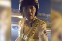 Cán bộ CSGT quát tháo, xưng hô "mày, tao" với người vi phạm ở TPHCM
