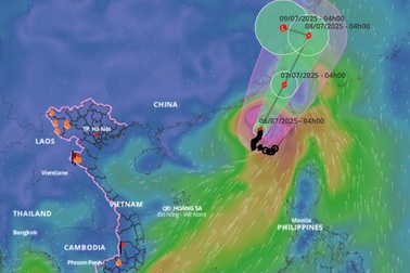 Bão số 2 mạnh lên cấp 10 giật cấp 12, khả năng còn tăng thêm