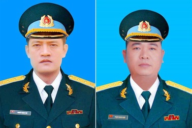 Vụ máy bay rơi: Bộ trưởng Quốc phòng quyết định thăng quân hàm cho 2 phi công
