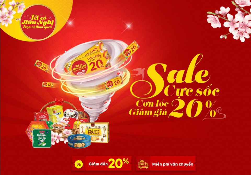 Mua quà tết với giá siêu ưu đãi qua kênh online từ Hữu Nghị Food - 3 Mua quà tết với giá siêu ưu đãi qua kênh online từ Hữu Nghị Food - 3