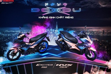 Exciter và NVX phiên bản Doxou - Sự lựa chọn mới của giới trẻ