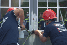 Người dân TPHCM tranh tài nghiệp vụ chữa cháy