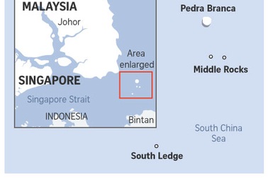 Malaysia lật lại phán quyết về tranh chấp đảo với Singapore