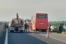 Tai nạn trên cao tốc Đà Nẵng - Quảng Ngãi, 2 người tử vong