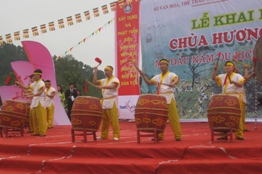 Hà Tĩnh: Khai hội chùa Hương Tích