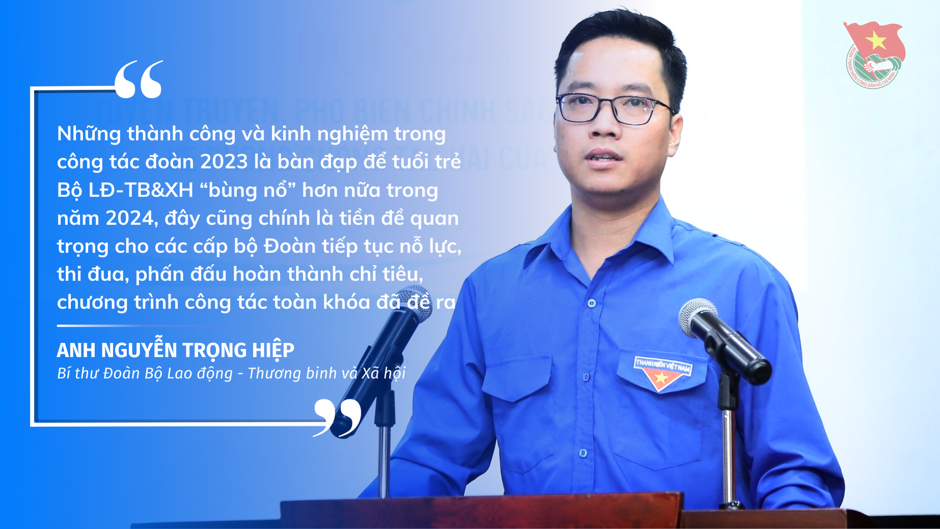 Năm bùng nổ của tuổi trẻ Bộ LĐ-TBXH: Sưởi ấm 6.000 mảnh đời, điểm nhấn AI - 22 Năm bùng nổ của tuổi trẻ Bộ LĐ-TBXH: Sưởi ấm 6.000 mảnh đời, điểm nhấn AI - 22