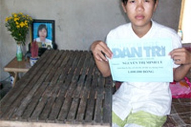 Chị em Minh Lý tiếp tục nhận được sự giúp đỡ