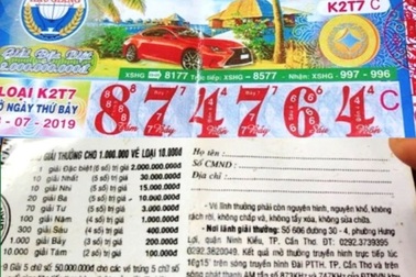 Vĩnh Long: Người bán vé số dạo hoang mang với vé số giả