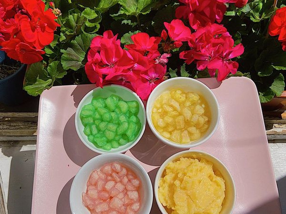 Chè sương sa hạt lựu cho ngày hè oi nóng - 2 Chè sương sa hạt lựu cho ngày hè oi nóng - 2