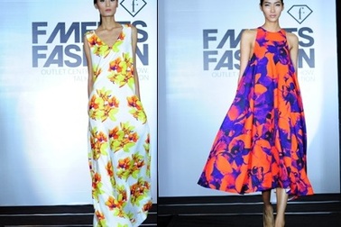 Hoa lan "hút mắt" trên sàn catwalk F Fashion Show