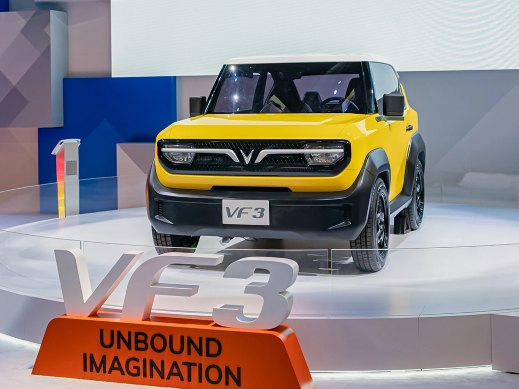 VinFast VF 3 ra mắt toàn cầu: Đi được 210km mỗi lần sạc, chưa có giá - 2