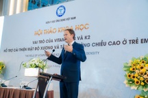 Giáo sư Leon Schurgers chia sẻ vai trò của vitamin K2 với sức khỏe