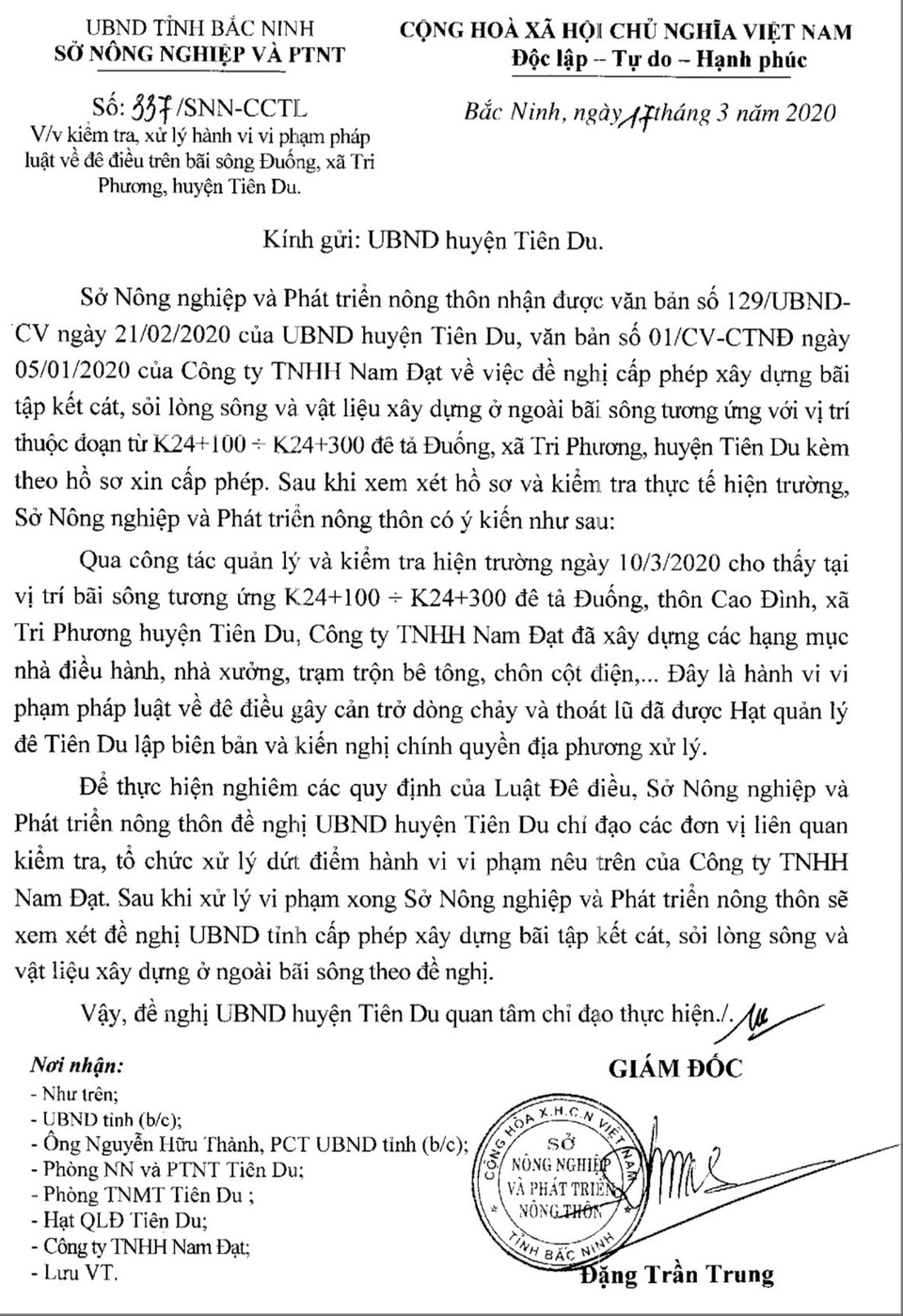 Sông Cầu đã giãy chết, đừng dung túng cho kẻ bóp cổ sông Đuống! - 2 Sông Cầu đã giãy chết, đừng dung túng cho kẻ bóp cổ sông Đuống! - 2