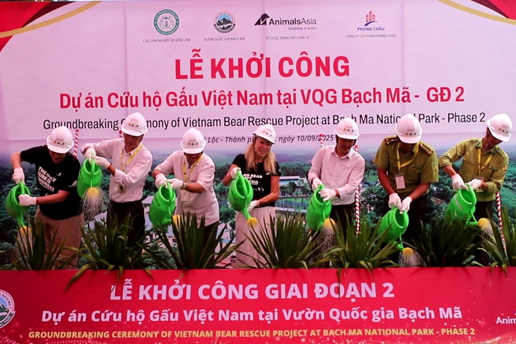 Mở rộng Trung tâm Cứu hộ gấu Việt Nam tại Vườn quốc gia Bạch Mã - 1 Mở rộng Trung tâm Cứu hộ gấu Việt Nam tại Vườn quốc gia Bạch Mã - 1