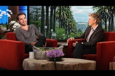 Chris Pine lịch lãm trên truyền hình