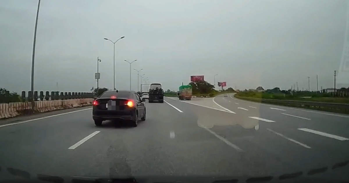 Tình huống giao thông cực nguy hiểm, tài xế Việt thường mắc khi đi cao tốc