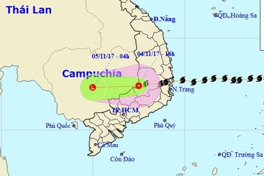 Bão số 12 suy yếu thành áp thấp, nhiều tỉnh miền Trung mưa rất to