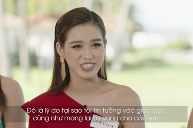 Đỗ Thị Hà đối đáp tự tin tại Miss World 2021