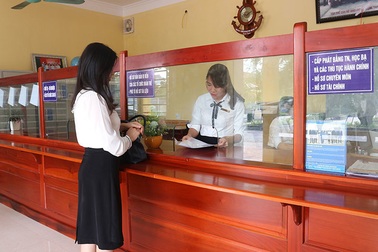 Phụ huynh “nhàn tênh” với mô hình hành chính một cửa tại trường học