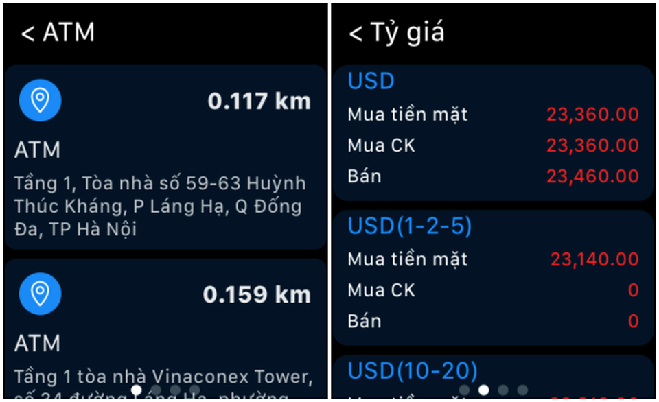 Trải nghiệm ngân hàng của tương lai, ứng dụng BIDV trên Apple Watch - 3 Trải nghiệm ngân hàng của tương lai, ứng dụng BIDV trên Apple Watch - 3